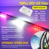 2pcs 3.2FT LED Whip Lights 270° Auto Strobe LED Light