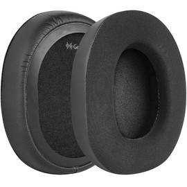 Geekria Sport Cooling-Gel Replacement Ear Pads for ATH-M50X, ATH-M50XBT, ATH-M50xBT2, ATH-M40X, ATH-M30, ATH-M20, ATH-M10, Headphones Earpads, Headset Ear Cushion Repair Parts (Black)