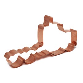 Semi Trailer Truck Copper Cookie Cutter