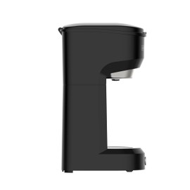 CULINARY CHEF Retro Single Serve Maker, Brewer for Ground Coffee, 300 milliliters, BLACK