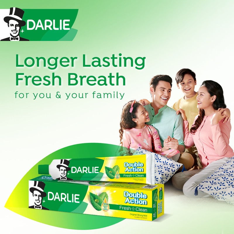 DARLIE Double Action Fresh + Clean Strong Mint Enamel Protect