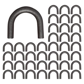 10 Pack 1/2" Thick Weld-on Steel D-Ring Rope Hook Chain Tie Down D Ring for Trucks Trailers (10)