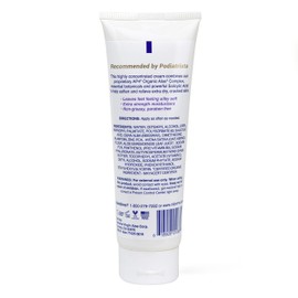 TriDerma Cracked & Crusty™ Healthy Foot Cream, Moisturizes and Softens Dry Feet, Heels and Calluses, Shea Butter, Aloe and Vitamins, 4 Ounces