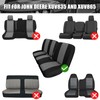 SAPUBK Custom-fit Front Seat Covers Replacement for John Deere XUV