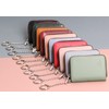 FurArt Zipper Wallet Women RFID Credit Card Holder keychain Wallet