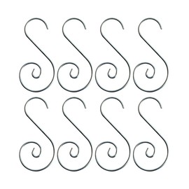 Pack of 80 Bauble Hangers for Christmas Tree Decorations,S-Hooks Christmas Tree Baubles Hangers Christmas Bauble Quick Hanger Christmas Tree Hooks for Christmas Tree Decoration Pendant,Silver