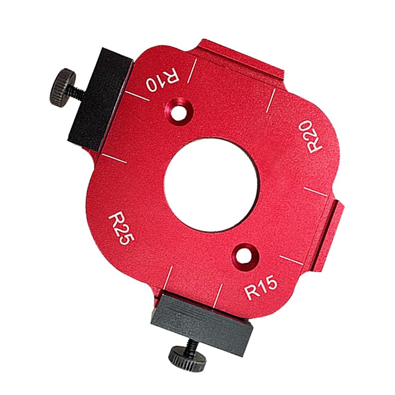 R Angle Arch Template R10/R15/R20/R25, Clear Scale, Multifunctional Radius Stencil,