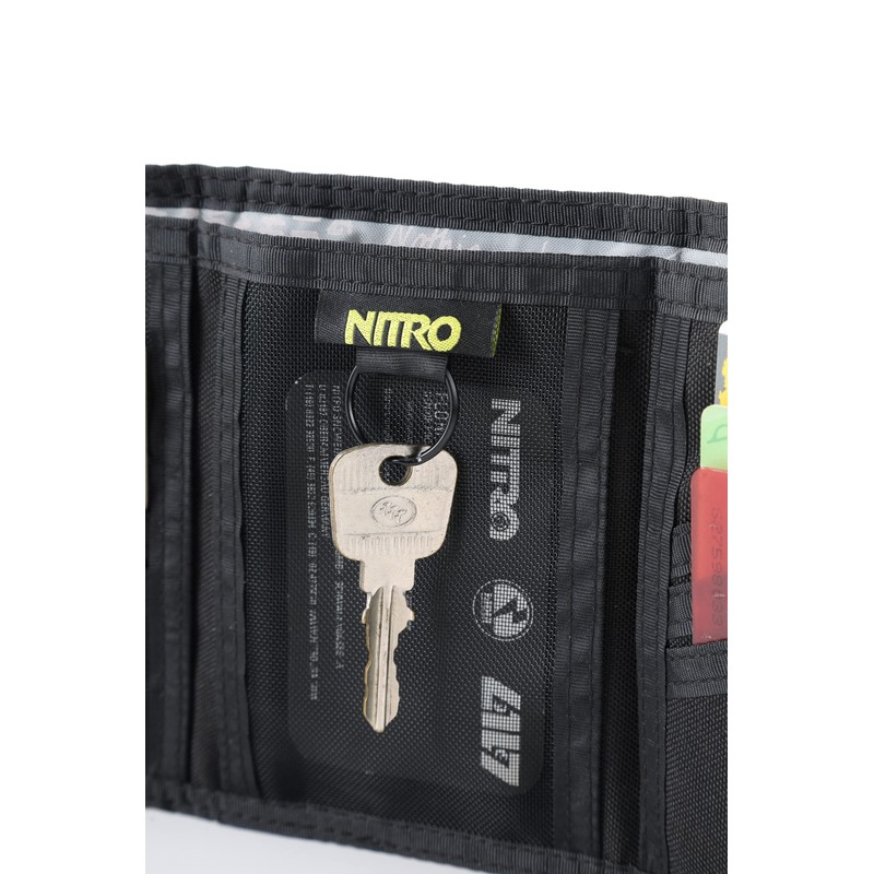 Nitro Unisex Wallet Purse, Tough Black, purse