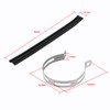 FTVOGUE Exhaust Mount Motorcycle Exhaust Pipe Holder Motorcycle Exhaust Holder