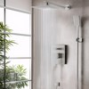 SOKA Shower Faucet Set 10 Inch Rainfall Shower System with