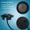 UWDESY 4Pcs LED Grille Light Kits Waterproof White LED Front