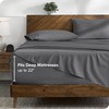 Bare Home Full Sheet Set - 22" Deep Pockets -
