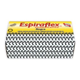 Boflex Espiral De Plástico Boflex  13mm  Cajilla Con 84 Piezas