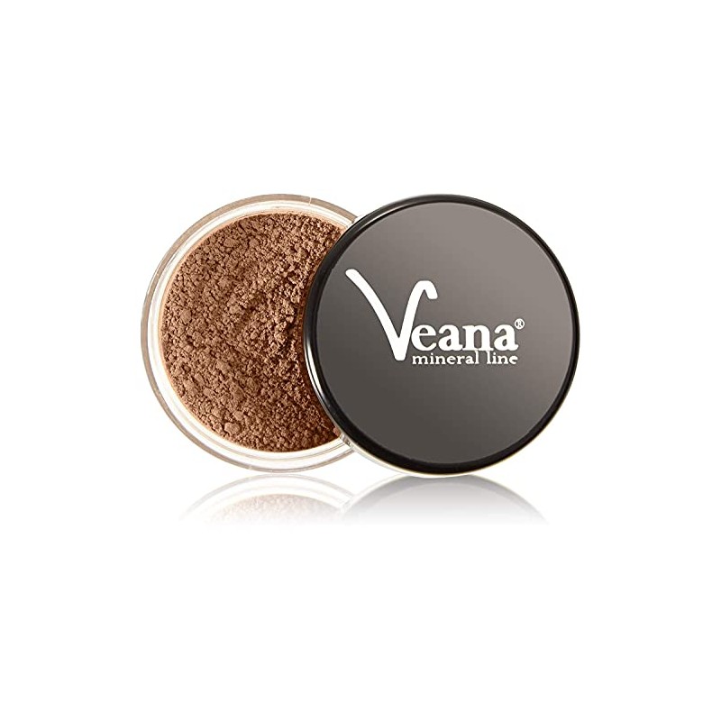 Veana Mineral Foundation - Caramel (6g) - ohne Farbstoffe, Öle,