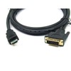 POPESQ® A3487 HDMI 1.4 - DVI-D (24+1) Cable Male to