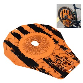 XIMINZ Bicycle Disc Brake Cover, Protect Brakes & Wheels from Grime, Heat Resistant Wear Resistant Mountain Bike Wash Cover, Oil Stain Prevention Road Bicycle Tools, Abstract Style