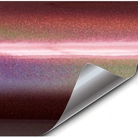 VViViD+ Gloss Psycho Chameleon Copper Premium Vinyl Wrap Film (1.5ft x 5ft)