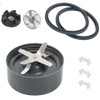 Kit de Repuesto para Nutribullet, Cuchilla de Acero Inoxidable con