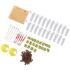 Queen Bee Rearing System Plastic Breeding Cell Cup Kit Beekeeping