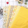 QANYEGN 7 Pieces Cotton Fabric, Squares Bedding Fabric, Fabric Pack,