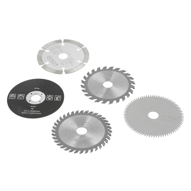 5Pcs 85mm Inner Diameter 15mm Mini Carbide Circular Saw Blade