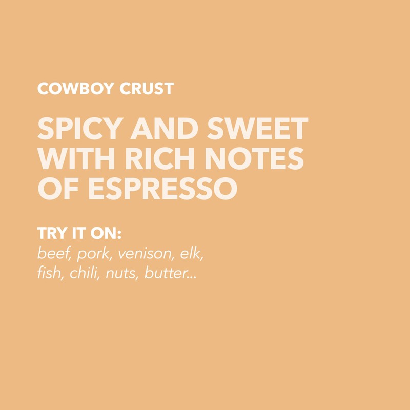 Spiceology – Cowboy Crust Espresso Chile Rub – Bold Coffee