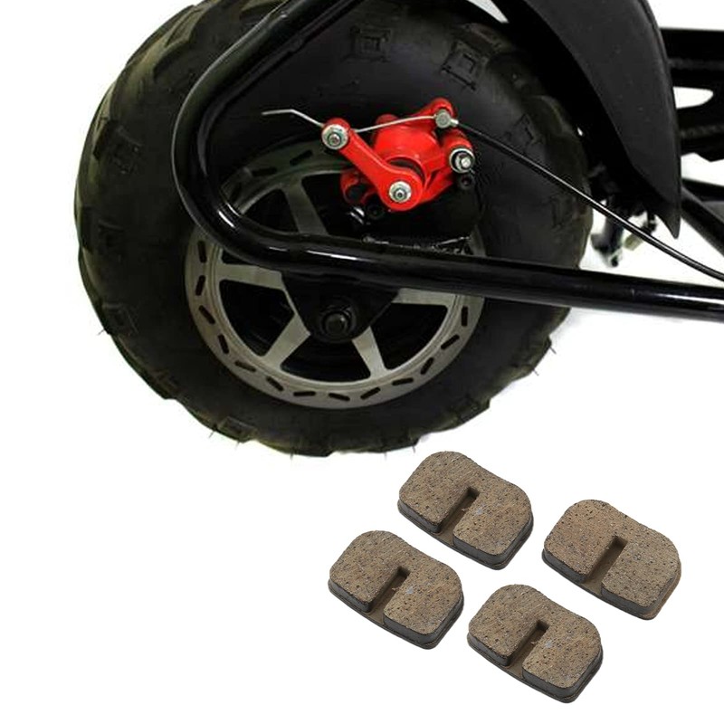 ATV Disc Brake Shoes, KIMISS 4 Piece Motorcycle Ceramic Rear