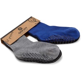 Gripjoy Lil' Grippers Grip Socks for Infants Toddlers Babies Kids Boys Girls 4pk