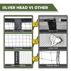 Silver Head 22 FT Pickleball Net | Portable Pickleball Net