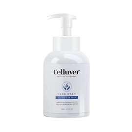 Celluver Foam Hand Wash, Musk Scent, Plant-Derived Beauty Ingredients, Weak Acid, Moisturizing, Foam, Hand Soap