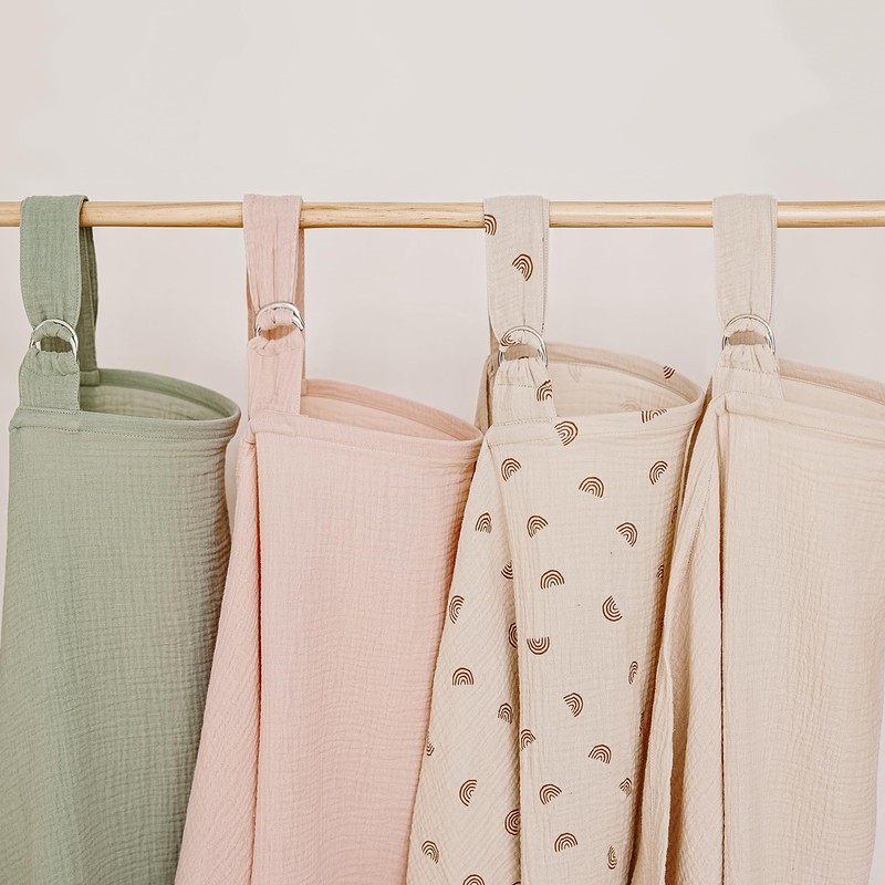 MairMore Muslin Nursing Covers for Breastfeeding, Privacy Breast Feeding Cover
