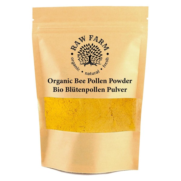 500 g Organic Bee Pollen Powder, Extra fine, Unheated, Pure and Fresh
