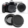 ECSiNG 2 Sets Front Body Cap Rear Lens Cap Replacement