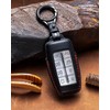 for Genesis Key Fob Cover Leather Case Keychain Fits G70