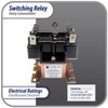 Appli Parts APSWR-340 90-340,24 VAC Coil, General Purpose Switching Relay,DPDT,