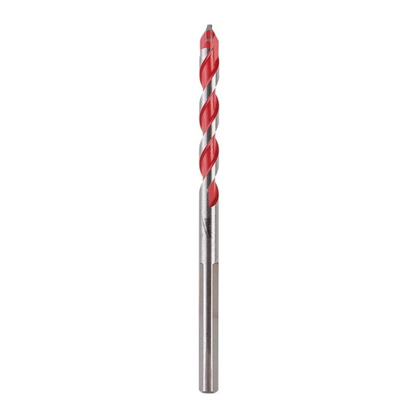 Milwaukee 4932471175 Premium Concrete Drill Bits 3-Sided Shank, 6 mm