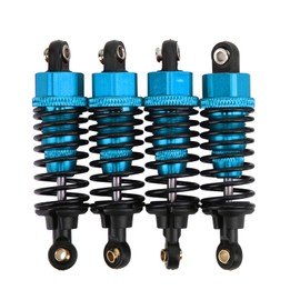 RC Shock Absorber, RC Shock Damper Replacement Suitable for Tamiya TT‑01 TT‑02 TA05 TL‑01 TA03 MF‑01X RC Car (Blue)