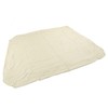 SPA Cover Square Waterproof 190 Silver Coated Polyester Taff Weather