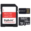 BigBuild Technology 128GB U3 Micro SDXC Memory Card For Oppo