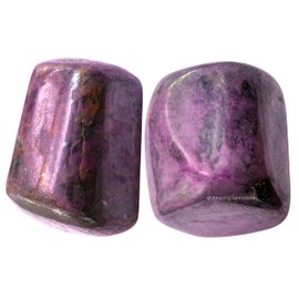 1000+ Carats Ruby Crystal Tumbled Stones Polished Rocks - Natural Gem Stones for Healing - DIY Crystals for Protection