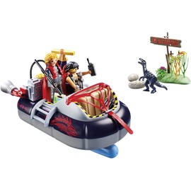 Playmobil 9435 Action Dino Hovercraft with Underwater Motor