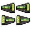 LAIESYA 4Pcs RV T Level Cross Check Levelers Bubble Levels