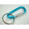 Carabiner Key Holder 60 mm [Blue Pack of 2]