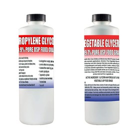 Froggy's Fog 32oz Vegetable Glycerin and 32oz Propylene Glycol Bundle - 64 Total Fluid Ounces - Made in The USA