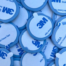 Wildflower Wax Seal Stickers, Floral Wax Seal, Flowers, Foliage, Field of Flowers (Dusty Blue)