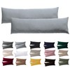 Soifox Side Sleeper Pillowcases, 40 x 145 cm, Set of