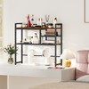 Snughome 31.9" Desk Shelf, Desktop Organizer Shelf, Desk Hutch Dorm,
