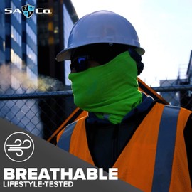 S A - UV Face Shield 5 Pack - Multipurpose Neck Gaiter, Elastic Face Mask for Men and Women