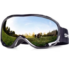 Snowledge Ski Goggles for Men Women Snowboard Goggles with UV400 Protection Dual Lens, Helmet Compatible
