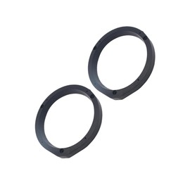 Mobestech 6.5 Inch Car Speaker Spacer Set Mounting Rings Rubber Material Fit No Cutting Needed